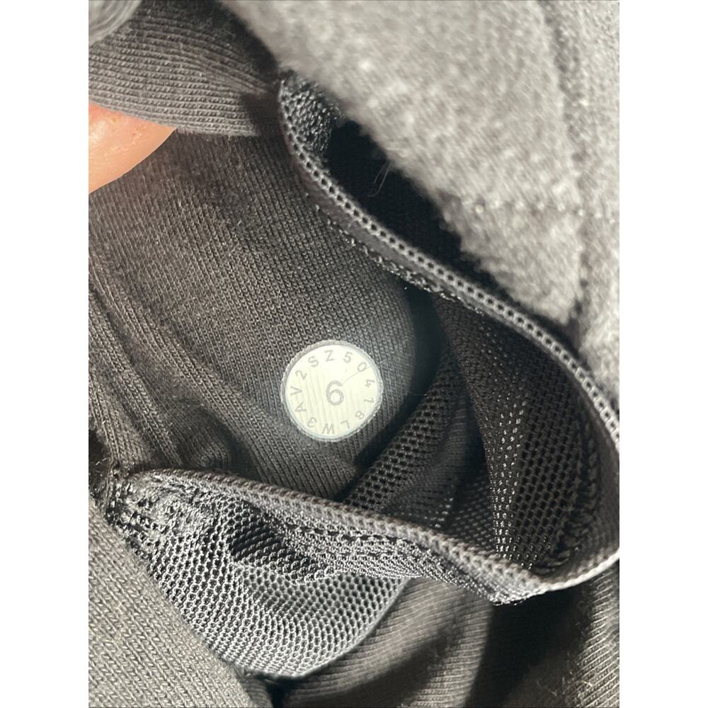 Lululemon Women's Forever Warm Black Quilted 1/4 Zip Pullover Sz 6 Outdoors Cozy - Picture 15 of 16
